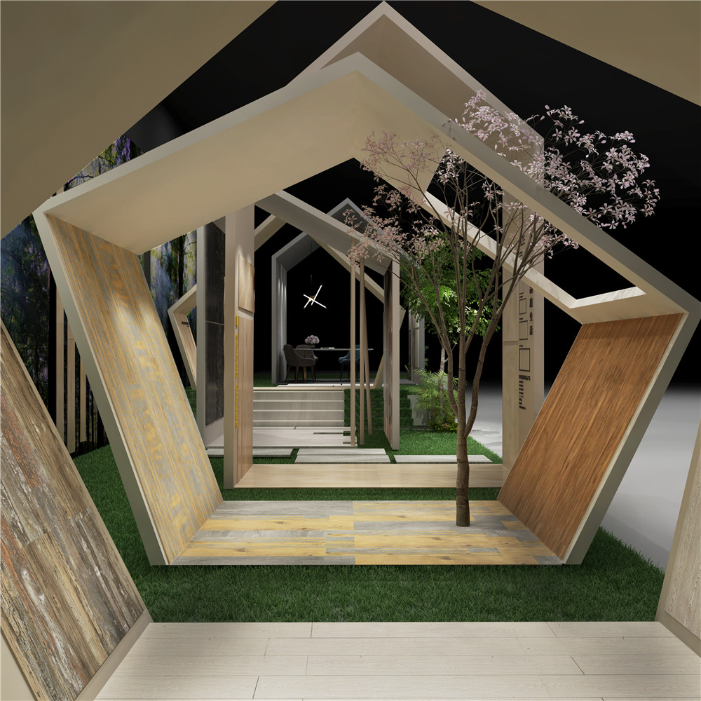 森林小木屋——本屆陶博會(huì)必須打卡的網(wǎng)紅展位！